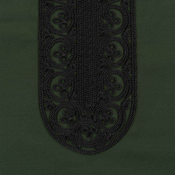 Moroccan Thawb Olive Green