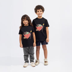 ArtistBerry Kids Tee. Black