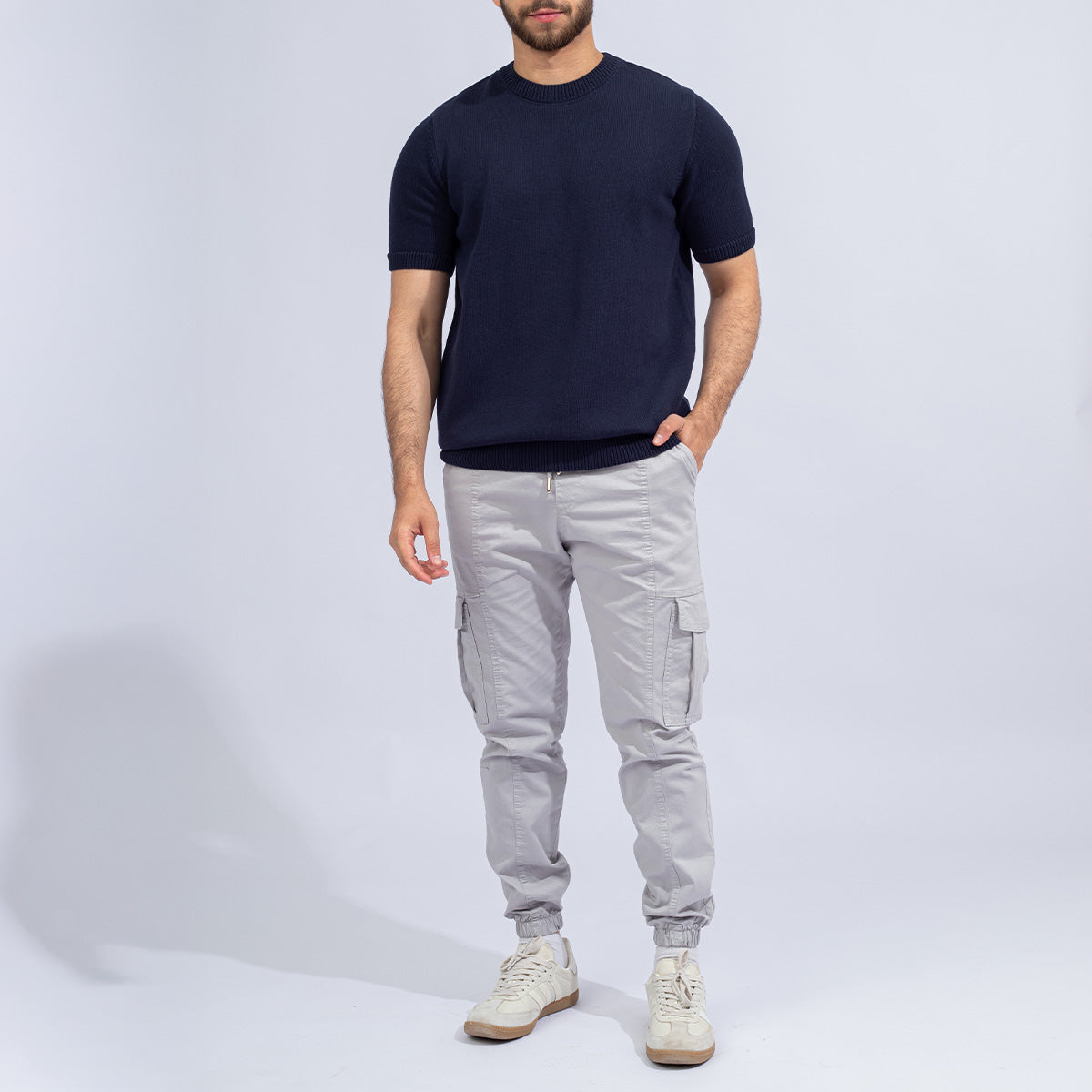 Knitted Crewneck Navy