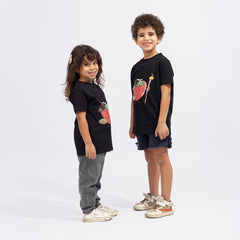 ArtistBerry Kids Tee. Black