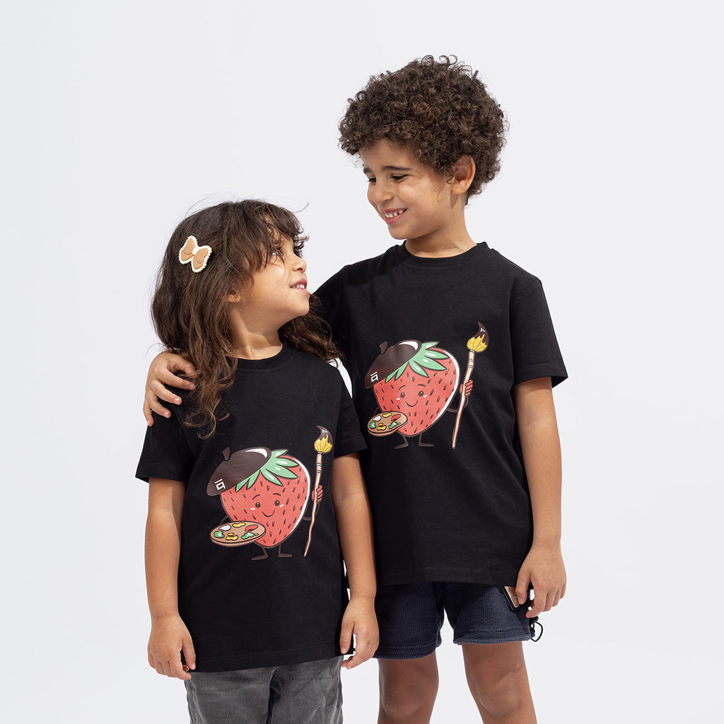 ArtistBerry Kids Tee Black