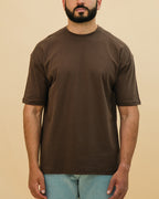 AXIS Seam Tee – Dark Brown