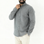 Plain Wool Shirt Iron Grey