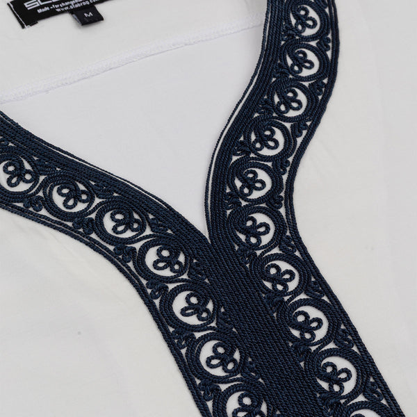 Moroccan Thawb White