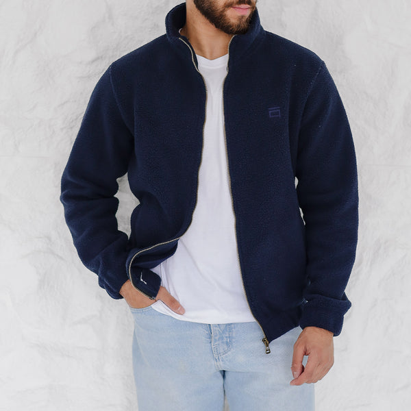 Teddy Jacket Navy