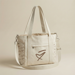 Qalb Salem Multi-Pocket Canvas women’s Bag