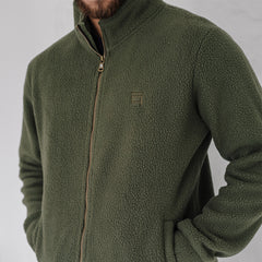 Teddy Jacket. Green