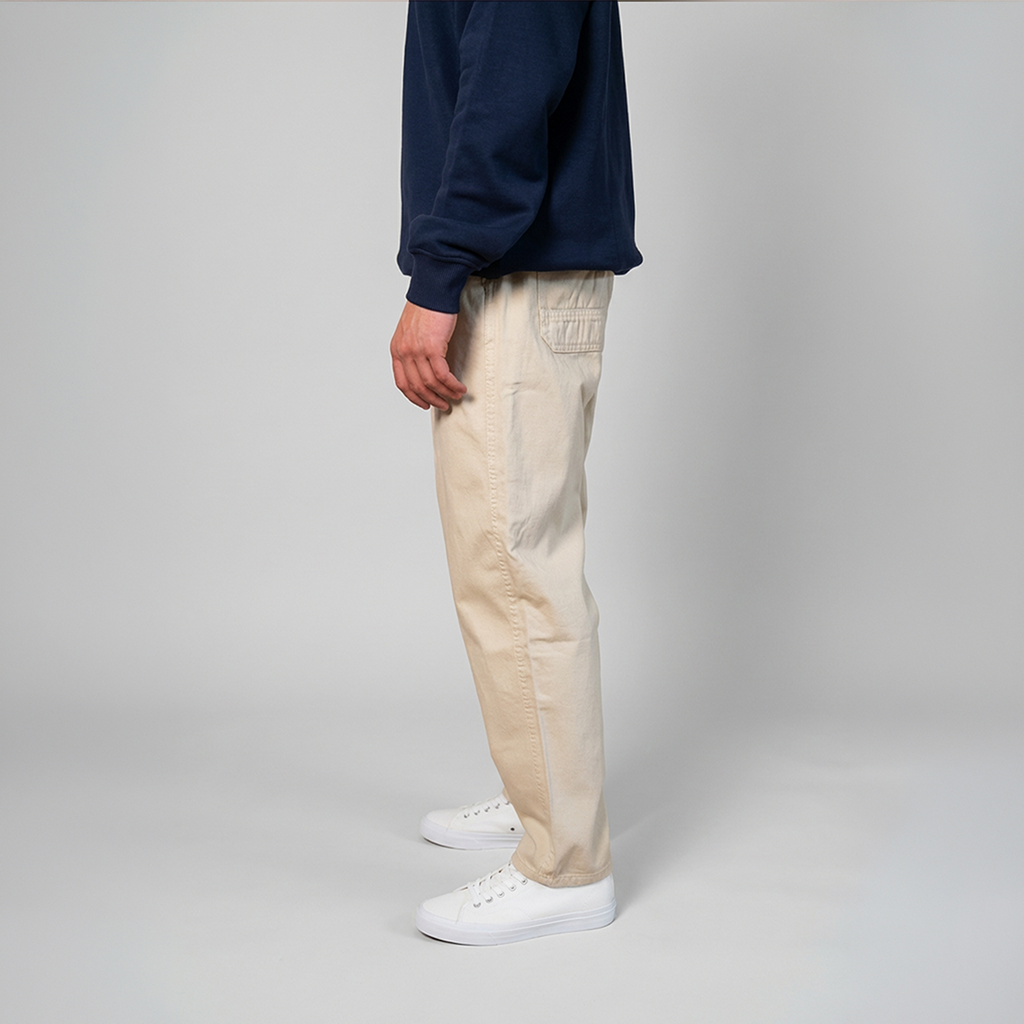 Loose Fit Jogger Light Beige