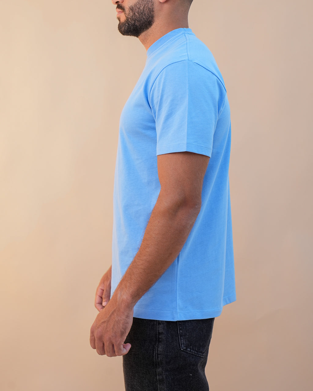 Basic Crewneck Tee Baby Blue