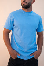 Basic Crewneck Tee Baby Blue