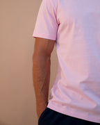 Basic Crewneck Tee Light Pink