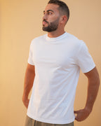 Basic Crewneck Tee White