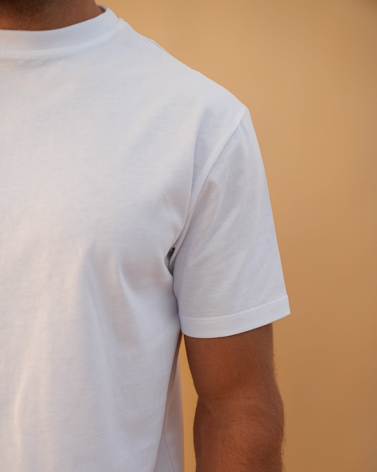 Basic Crewneck Tee White