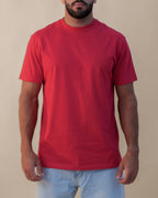 Basic Crewneck Tee Red