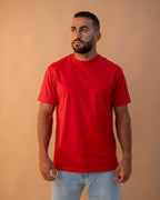 Basic Crewneck Tee Red