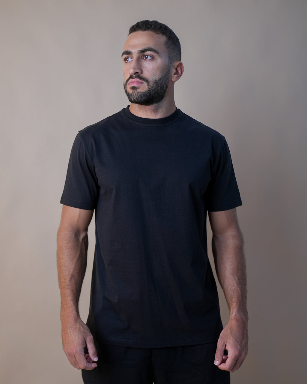 Basic Crewneck Tee Black