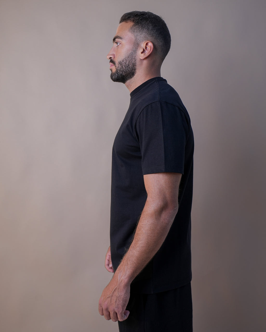 Basic Crewneck Tee Black