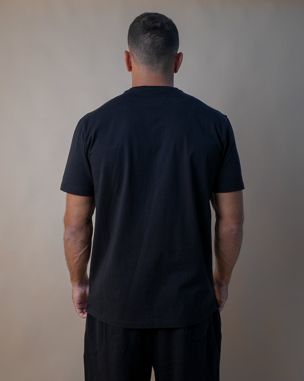 Basic Crewneck Tee Black