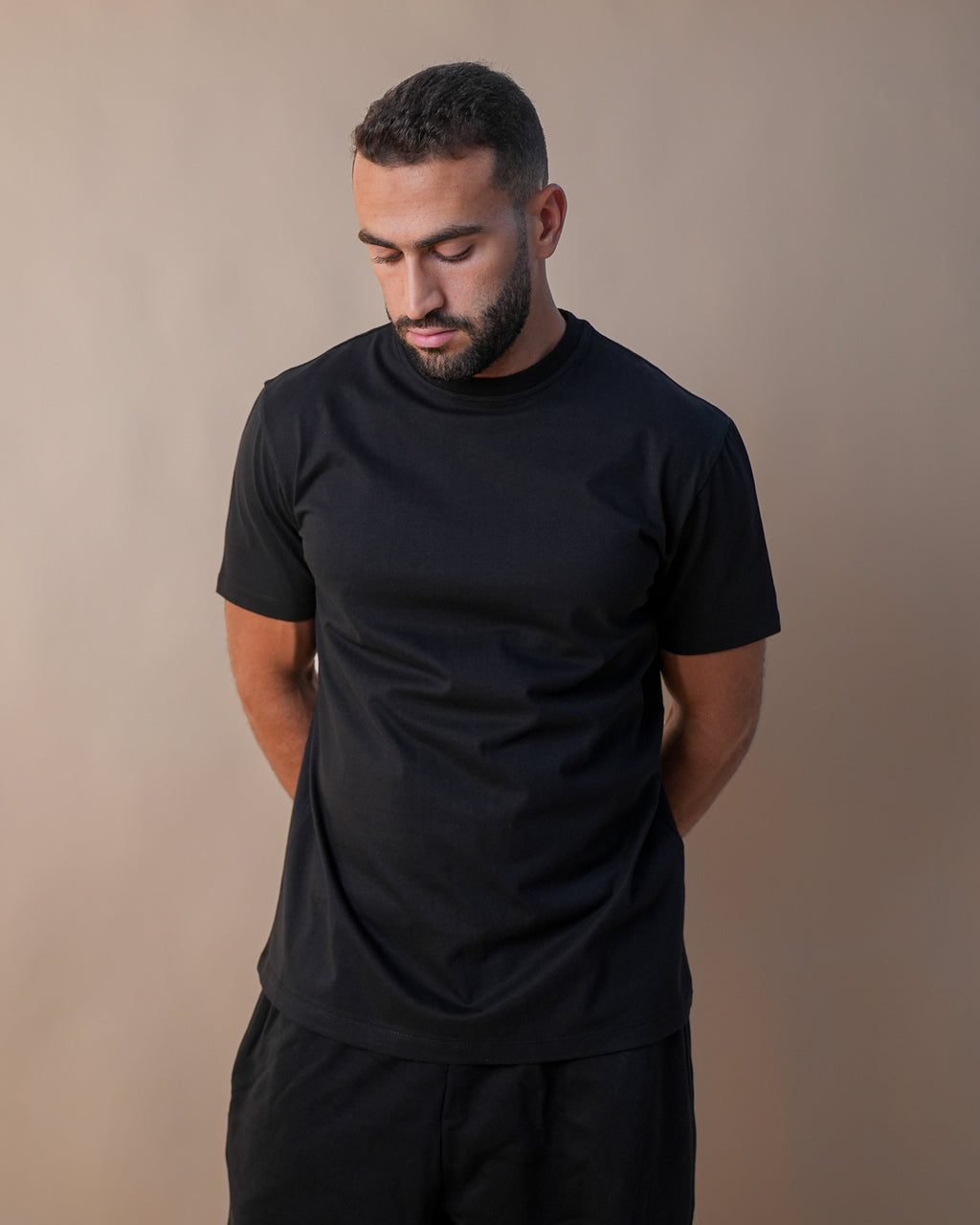 Basic Crewneck Tee Black
