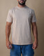 Basic Crewneck Tee Beige