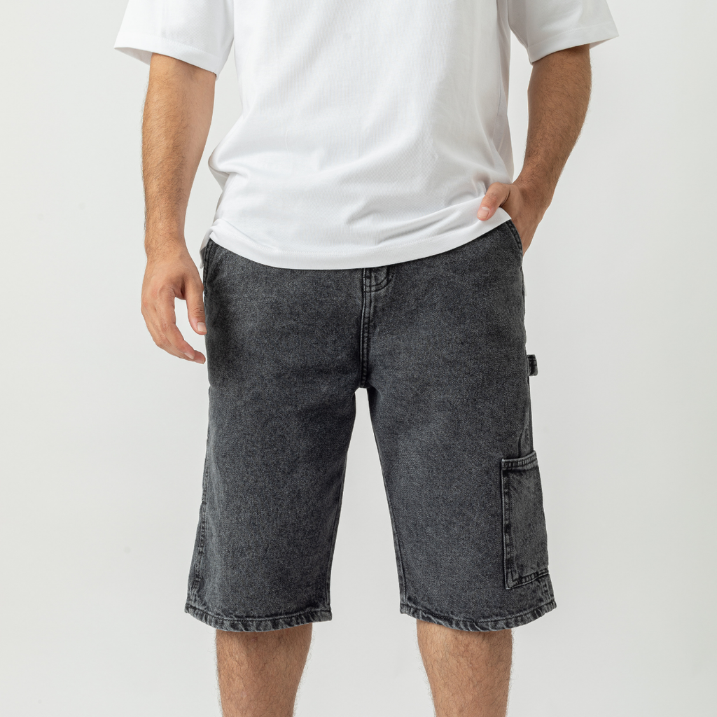 Denim Shorts Black
