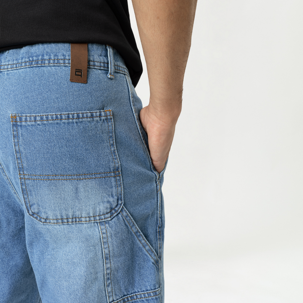 Denim Shorts light blue