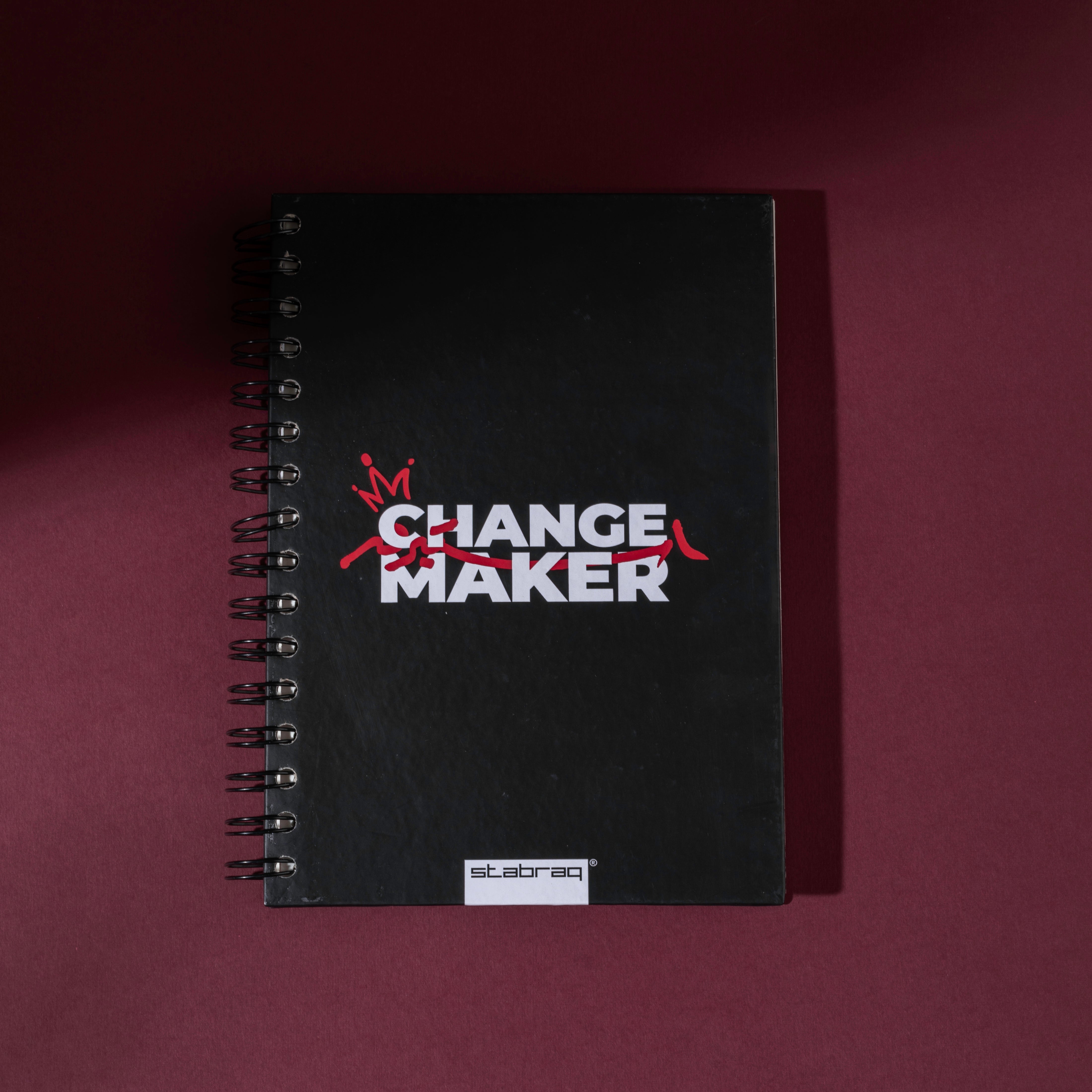 Spiral Notebook - CHANGE MAKER Main image