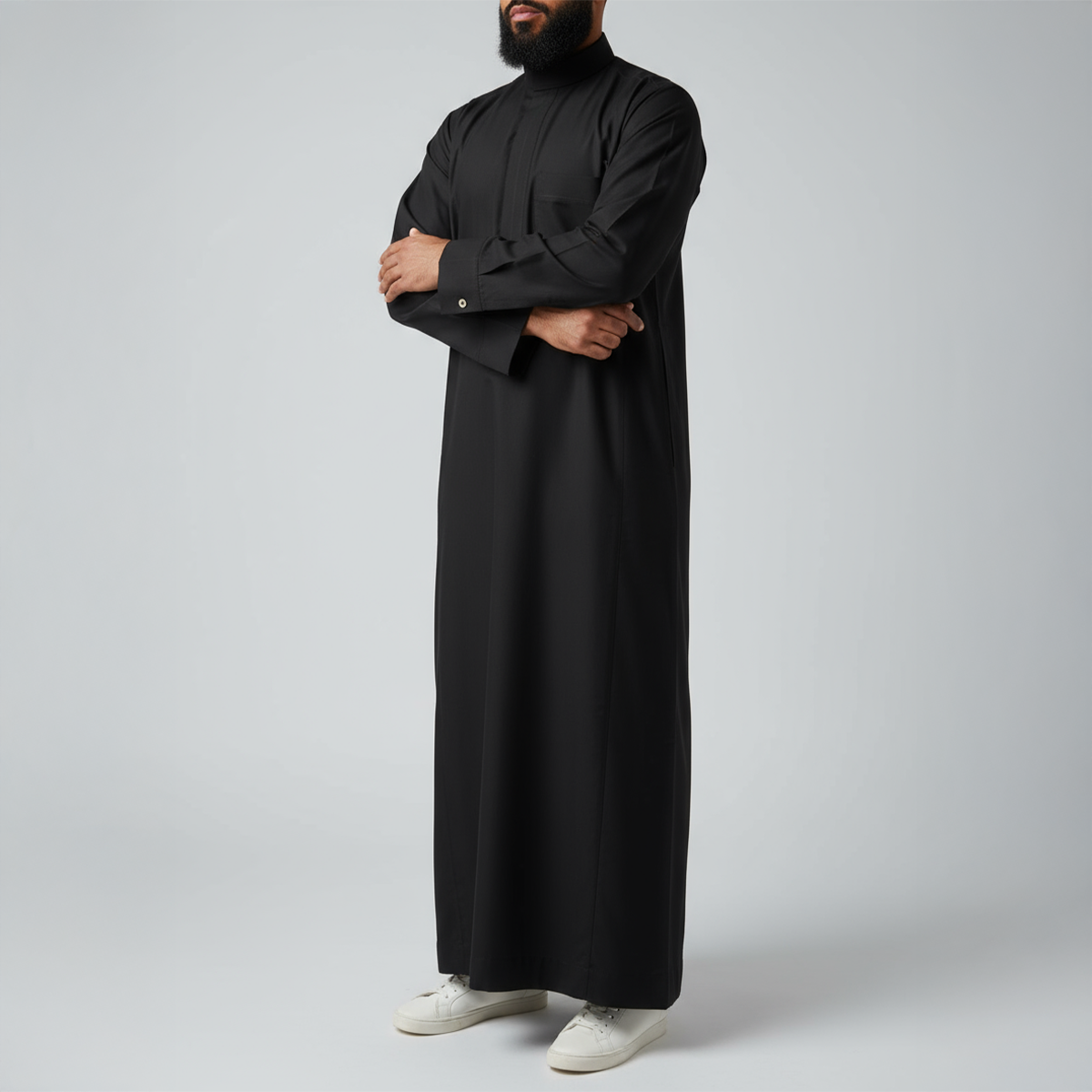 Classic Thawb Black Main image