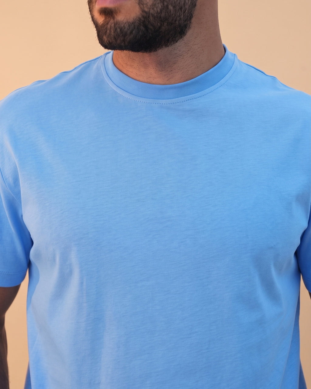 Basic Crewneck Tee Baby Blue
