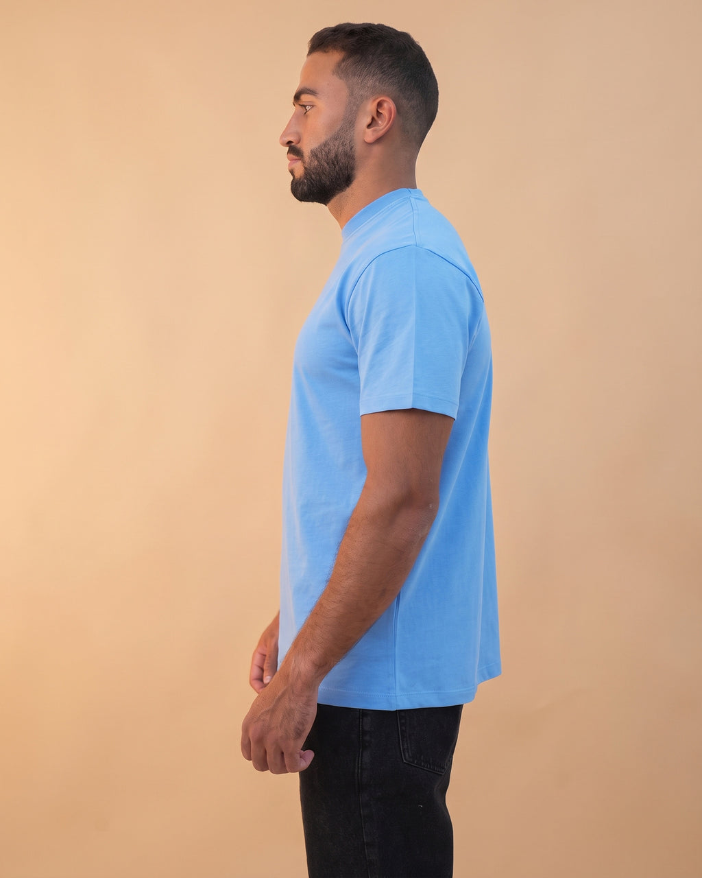 Basic Crewneck Tee Baby Blue