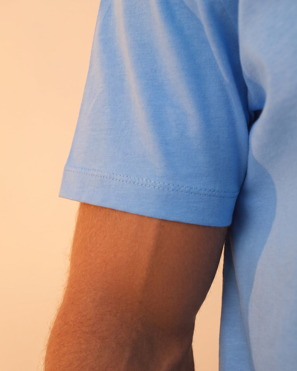 Basic Crewneck Tee Baby Blue