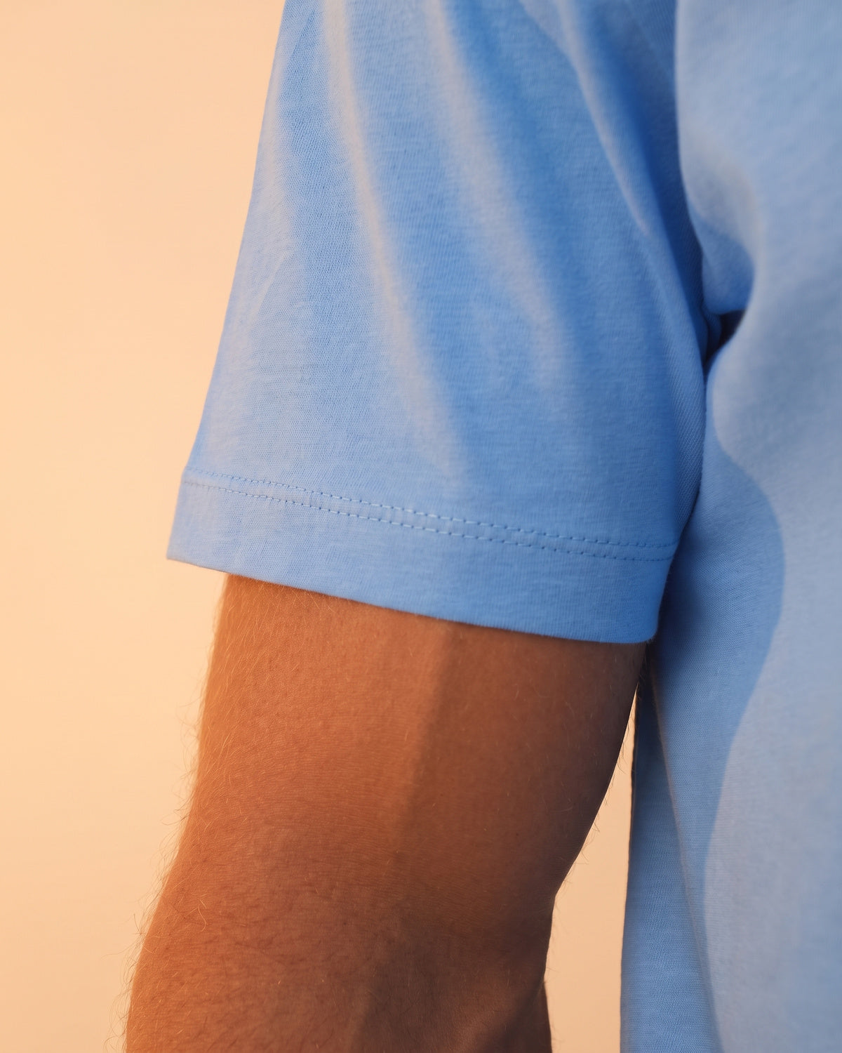 Basic Crewneck Tee Baby Blue