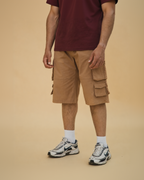 Work Shorts Olive Brown