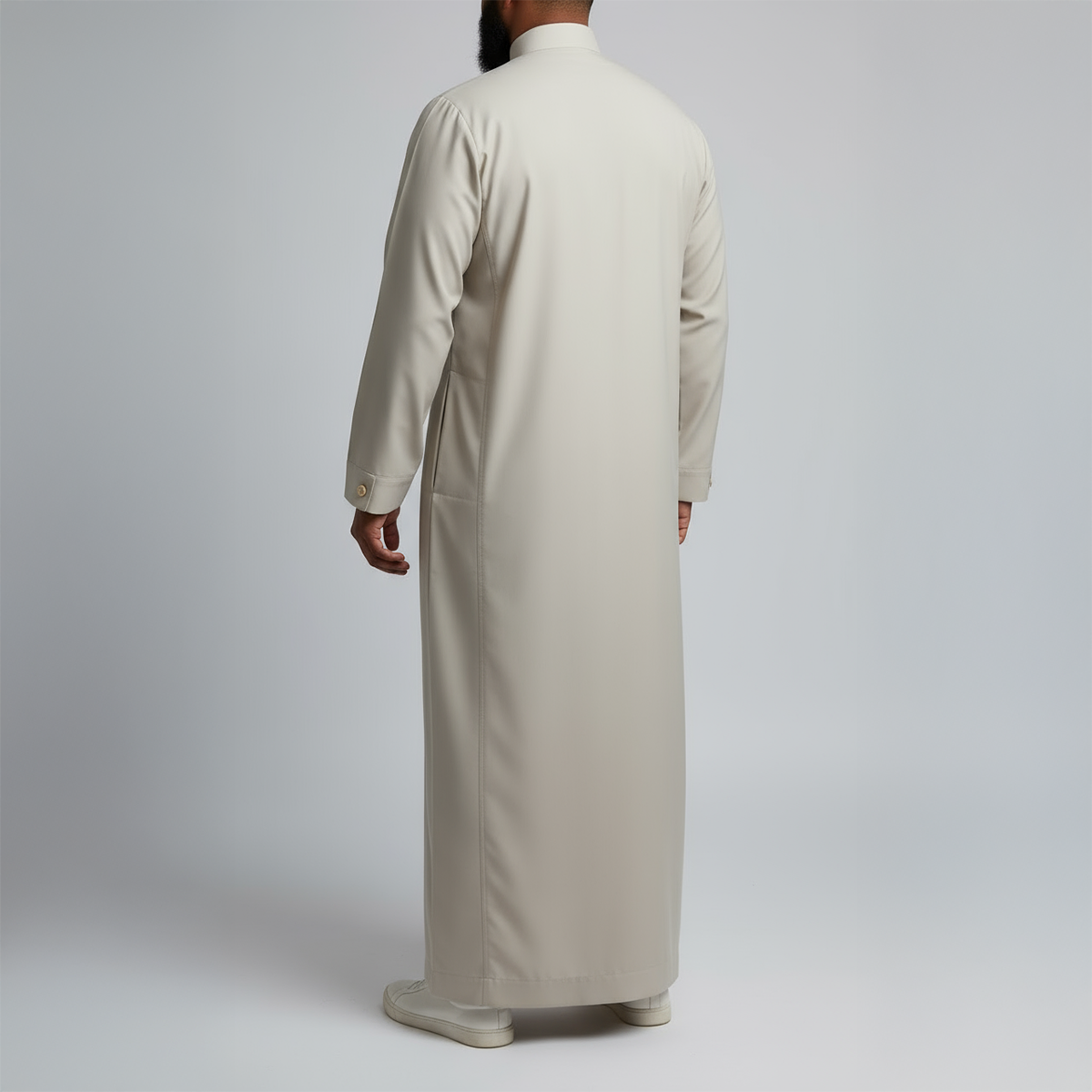 Classic Thawb Beige Secondary image