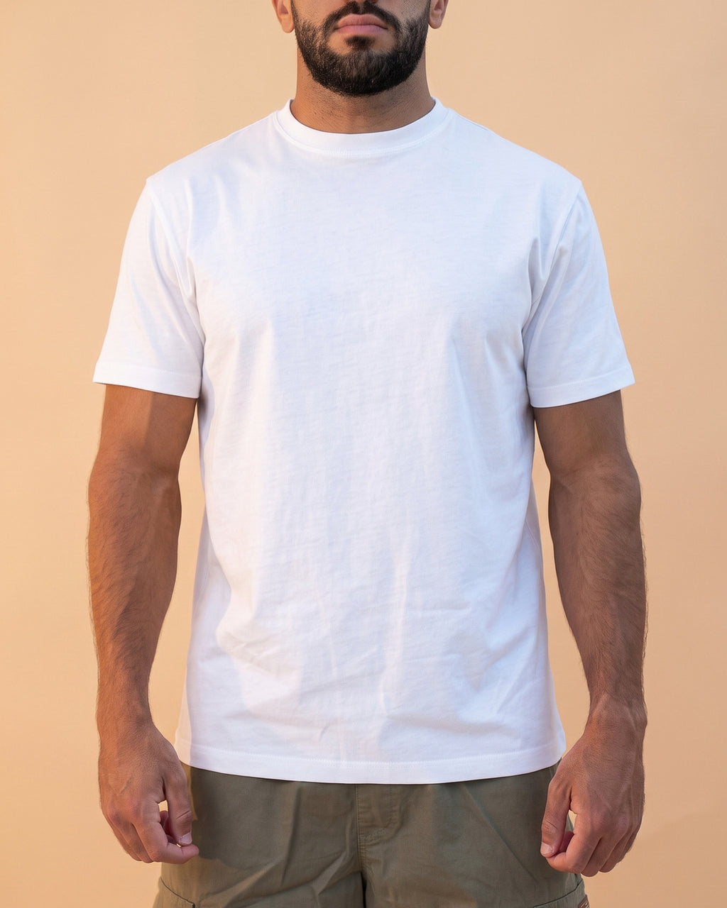 Basic Crewneck Tee White