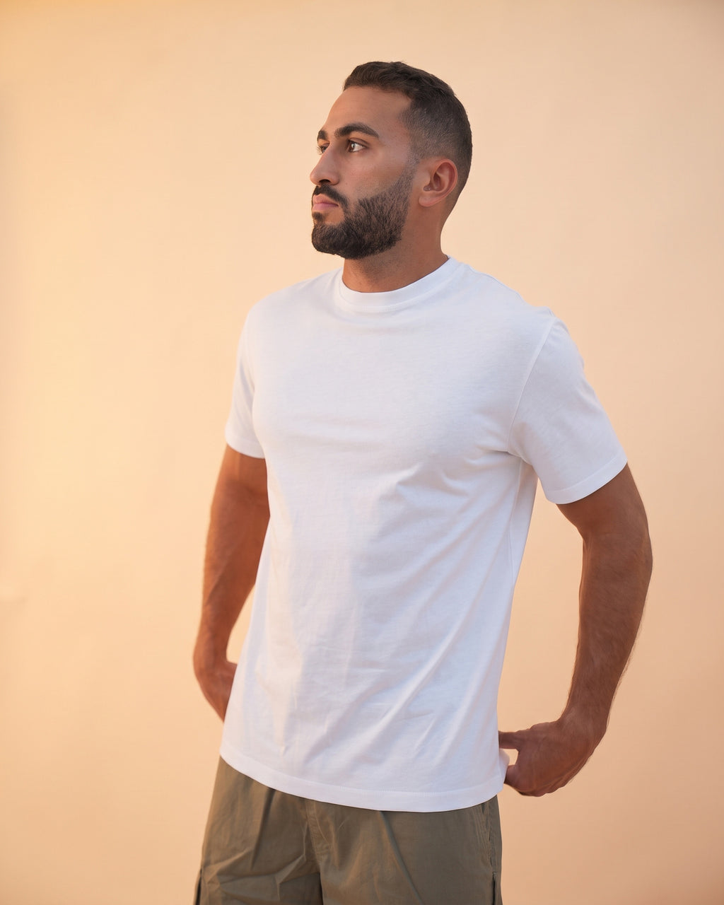 Basic Crewneck Tee White