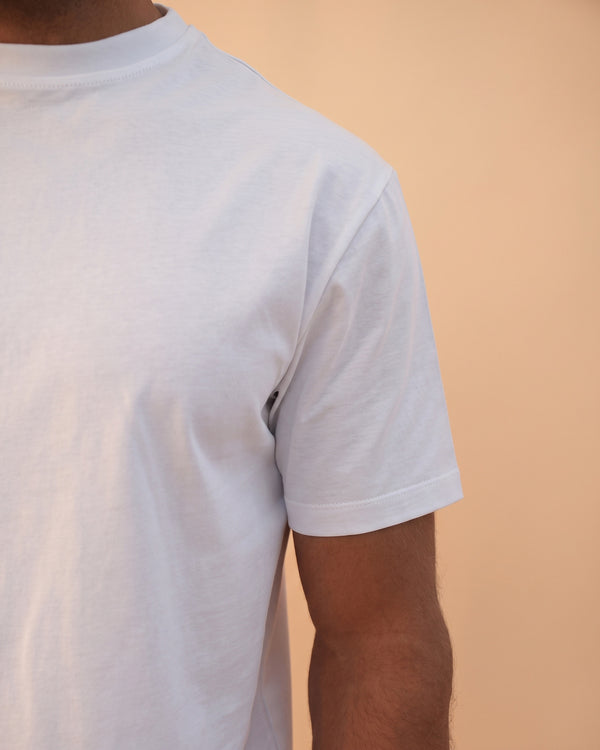Basic Crewneck Tee White