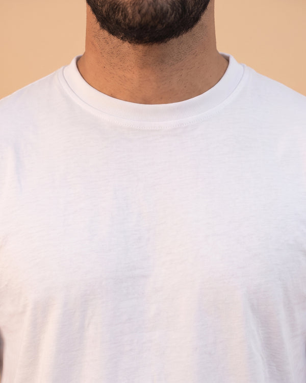 Basic Crewneck Tee White